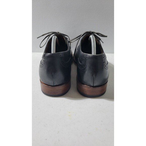 Grenson Grain  5252 450 Leather Black Shoes Mens Sz 9 F main image 4